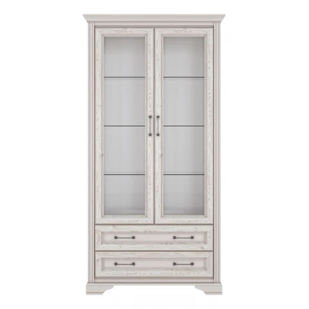 Шкаф-витрина Стилиус B169-REG2W2S