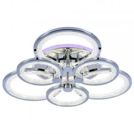 Светодиодная люстра 8002/3+3 CHR