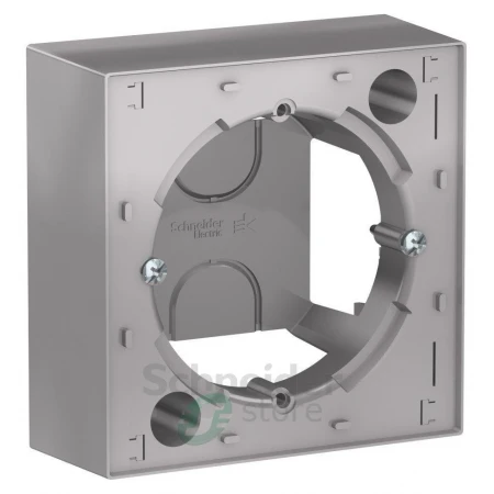 ATN000300 - ATLASDESIGN КОРОБКА для наружного монтажа, АЛЮМИНИЙ