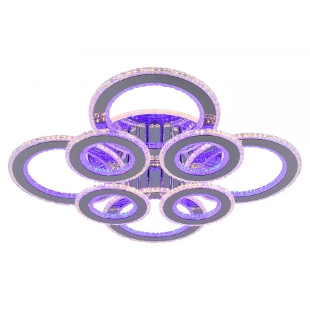 Светодиодная люстра 8040/4+4 CHR