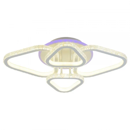 Светодиодная люстра 8042/2+2 WHT