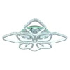 Светодиодная люстра 8044/4+4 CHR