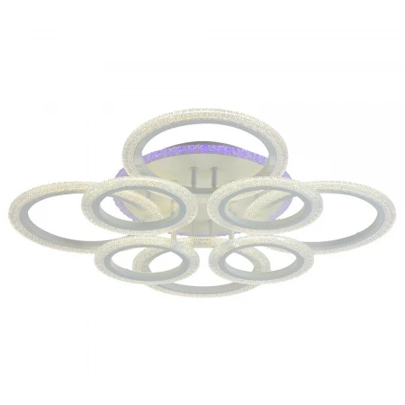 Светодиодная люстра 8086/4+4 WHT