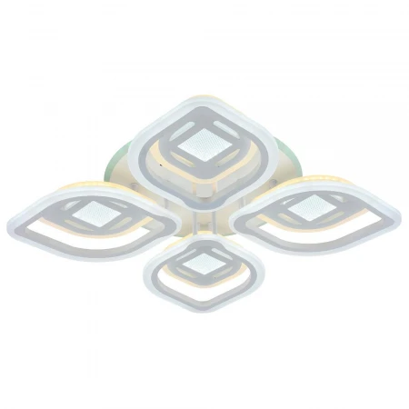 Светодиодная люстра 8439/4+4B WHT