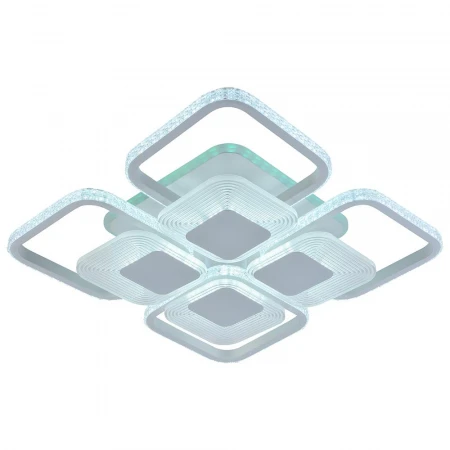 Светодиодная люстра 5886/4+4B WHT