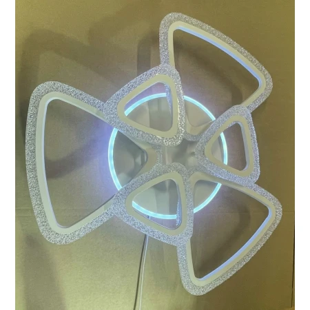  Светодиодная люстра 18028/3+3B WHT