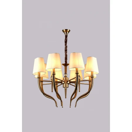 8658/8LT BRASS (1) Люстра Veneto Luce 