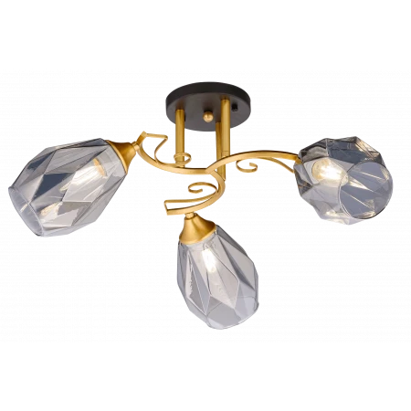 4617/3 BK+GD (4) Люстра (RL) 