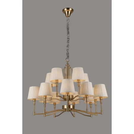 9007/10+5LT BRASS (1) Люстра NW 