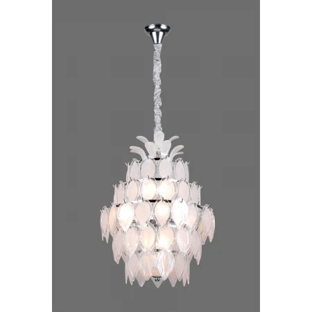 8775/12CR CHROME+WHITE (1) Люстра (NW) 