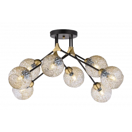 40264MD/8 MBK+AB (1) Люстра (NW) 