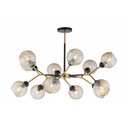 40268MD/12 MBK+AB (1) Люстра (NW) 