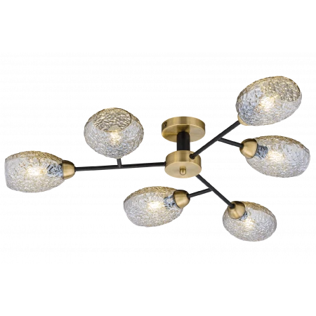 40285MDP/6 MBK+AB (1) Люстра (NW) 