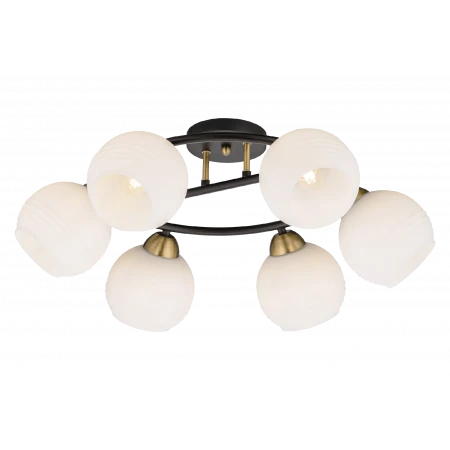 40296MD/6B MBK+AB (1) Люстра (NW) 