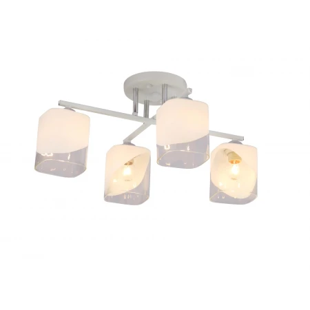 07245/4 WHITE+CHROME (2) Люстра (RL) 