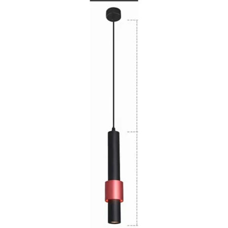 1078B+R/R BLACK+RED (1/30) Светильник  1078B+R/R BLACK+RED (1/30) Светильник