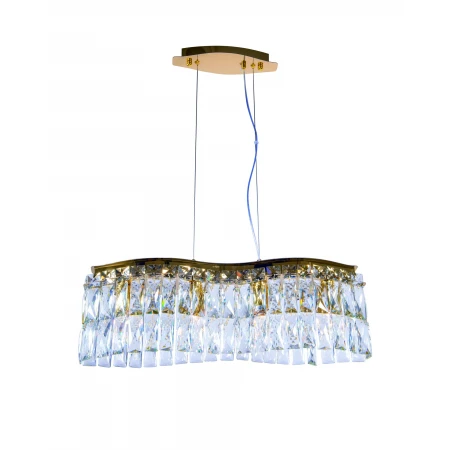 5682E/4A GOLD+CLEAR (1) Люстра NW 