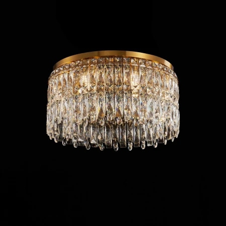 F50-ф600*H350 GOLD BRONZE (1) Потолочная люстра NW 