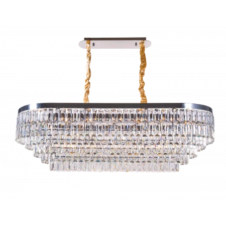 2752R/19A CHROME+CLEAR (1) Люстра (в 2-х коробках) NW 