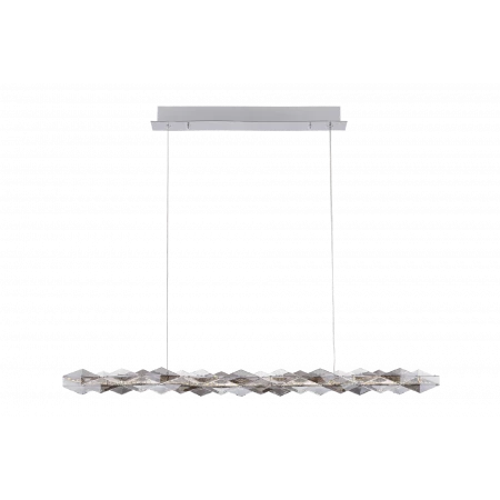 7278-1L CHROME+FINISH+CLEAR/SMOKY CRISTALL (1) Люстра NW 