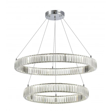 D2107-DW-6+8 CHROME (1) Люстра NW 