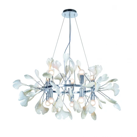 5746R/10 CHROME+WHITE (1) Люстра NW 