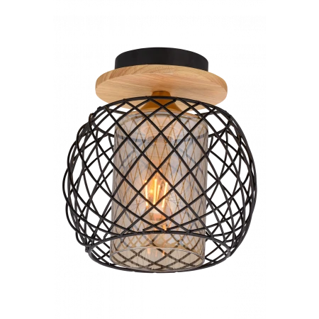 4791/1H BK+WOOD (1/10) Люстра (RL) 