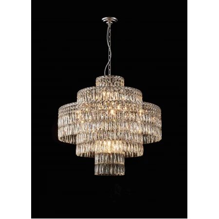 M32-ф800*H720 CHROME (1) Люстра в 2-х коробках NW 