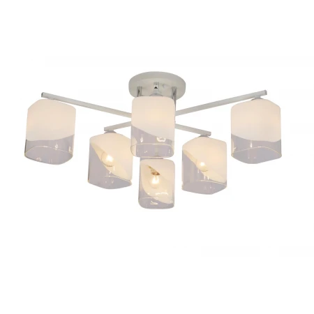 07245/6 WHITE+CHROME (1) Люстра (RL) 