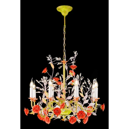 1123/8 PINK+GOLD (1) Люстра NW # 