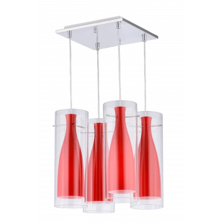 5066/4 RED (1) Люстра # 