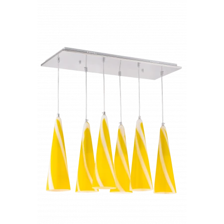 5067/6 YELLOW (1) Люстра 