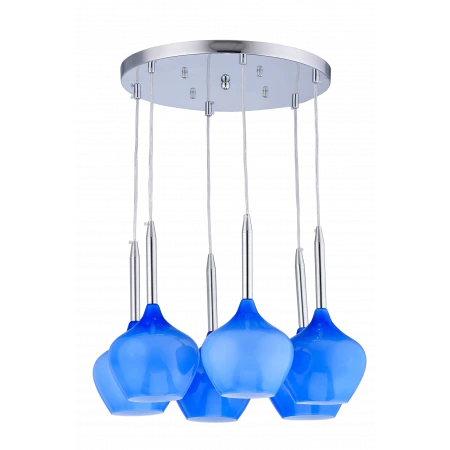 5068/6 BLUE (1) Люстра 