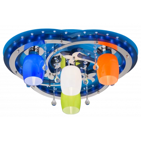 8355/4 BU+CR MIX (1) Люстра # 