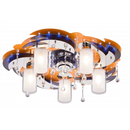 8356/5+1 OG+CR WT (1) Люстра # 