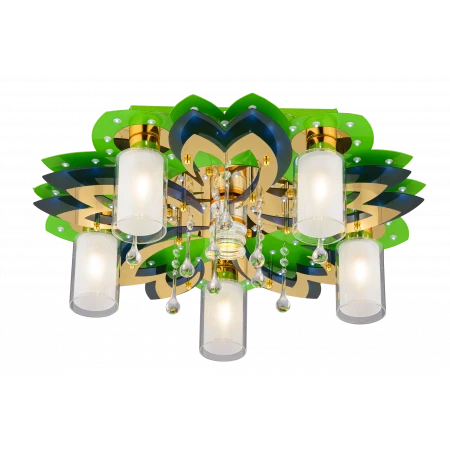 8357/5+1 GN+GD WT (1) Люстра # 