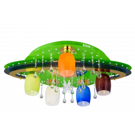 8364/5+1 GN+GD MIX (1) Люстра # 