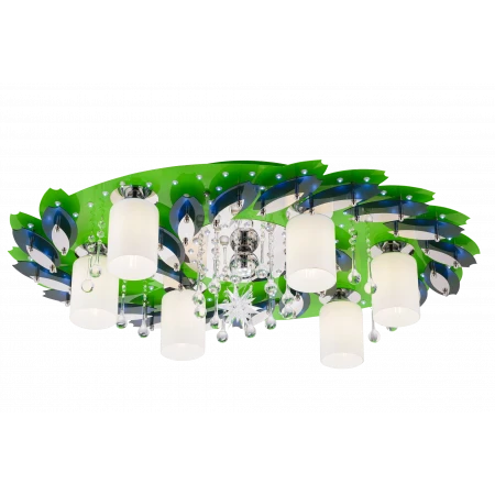 8380/6+1 GN+CR WT (1) Люстра # 