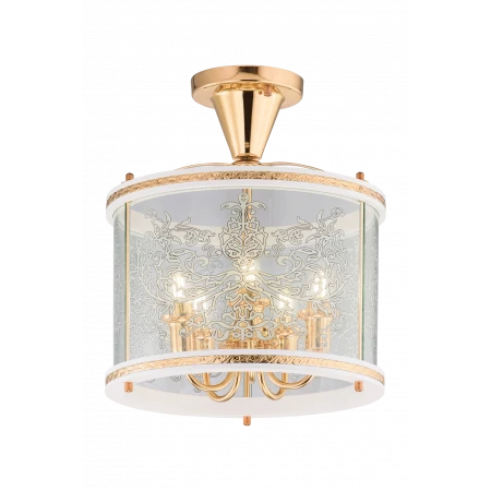 85650/5C WHITE+FGD (1) Люстра 