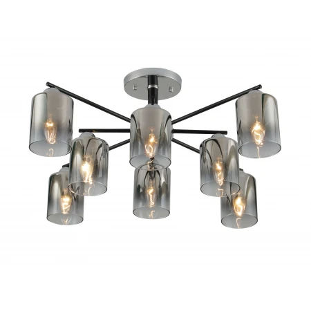 07274/8 CHROME+BLACK (1) Люстра (RL) 