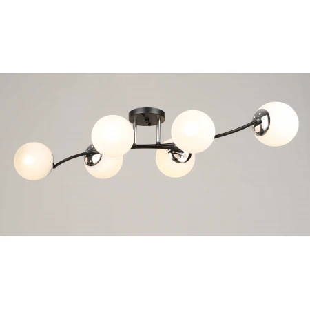 2318/6 BK+CH (1) Люстра RL # 