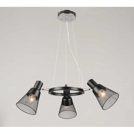 2500/3 BK+CH (1) Люстра (RL) # 