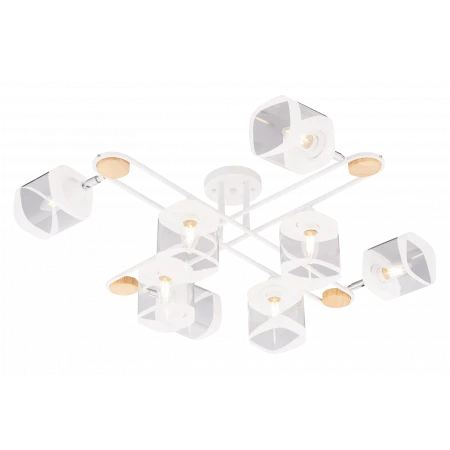 5079/8 WT+WOOD (1) Люстра (RL) 