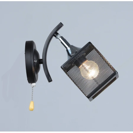 5986/1W BK+CH (6) Настенный светильник (RL) 