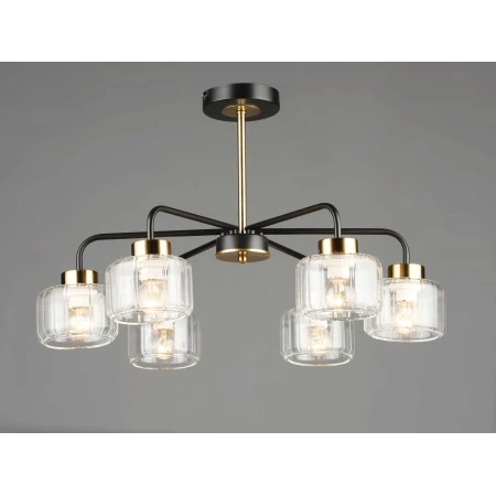 6789/6 BK+COP (1) Люстра RL # 