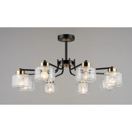 6834/8 BK+COP (1) Люстра (RL) # 