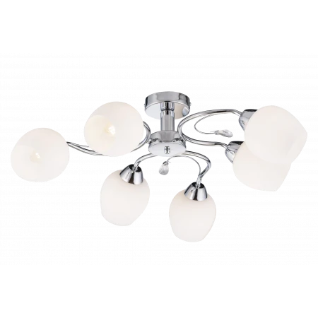 74323/6 CHROME (1) Люстра 