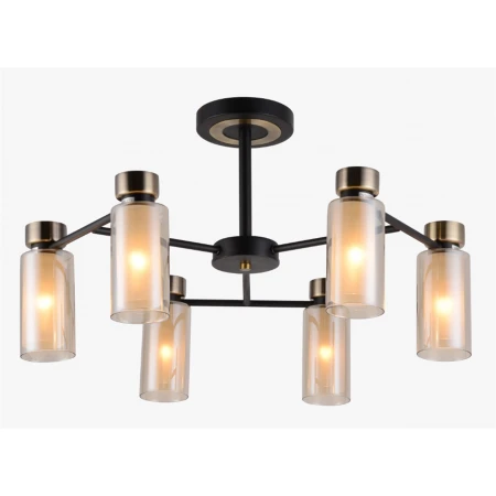 74338/6 BLACK+BRONZE (1) Люстра (RL) 