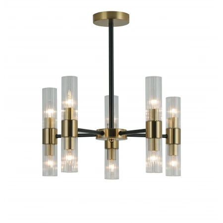 74785/10 BLACK+COPPER (1) Люстра (RL) # 