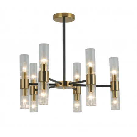 74785/12 BLACK+COPPER (1) Люстра (RL) # 